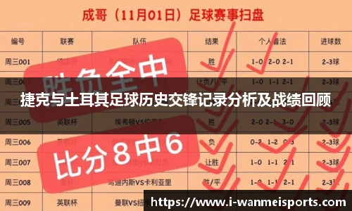 捷克与土耳其足球历史交锋记录分析及战绩回顾